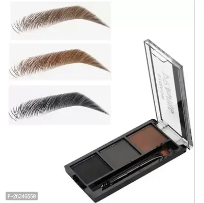 3 Colors Eyebrow palette LONG LASTING AND Waterproof