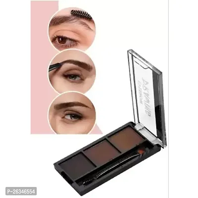 3 Colors Eyebrow palette LONG LASTING AND Waterproof-thumb0