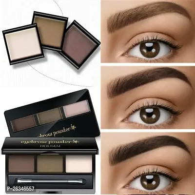 3 Colors Eyebrow palette LONG LASTING AND Waterproof