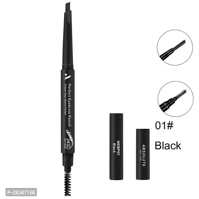 Eye Brow Pencil, With Spoolie, Long-lasting and Natural-looking Results, Define  Blend Brow Pencil, Natural Brown