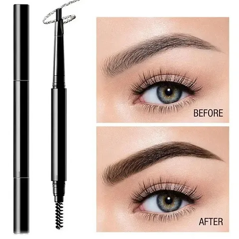 Wiffy ?Eyebrow Pencil with Eyebrow Brush black color pack of 1?