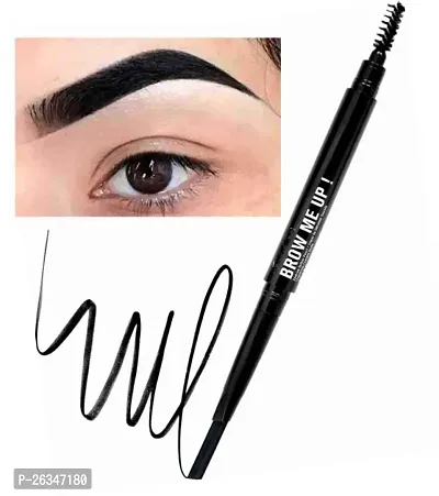 Eye Brow Pencil, With Spoolie, Long-lasting and Natural-looking Results, Define  Blend Brow Pencil, Natural Brown-thumb0