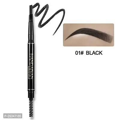 Eye Brow Pencil, With Spoolie, Long-lasting and Natural-looking Results, Define  Blend Brow Pencil, Natural Brown