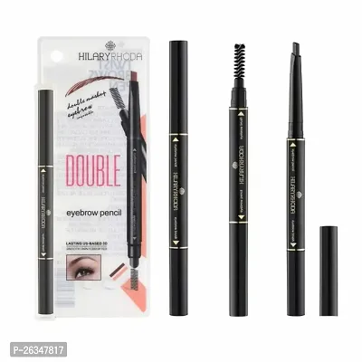 EyeBrow Pencil | Brown EyeBrow Pencil | Smudge Proof, Water Resistant | Vegan, Intense Look Smooth Application | Vitamin E And Argon Oil Formula Stimulates Hair Growth | Long Lasting| Built in spoolie-thumb0