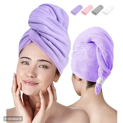 Hair Towel Wrap Absorbent Towel Hair-Drying Bathrobe Magic Hair Warp Towel Super Quick-Drying Microfiber 500 GSM Bath Towel Hair Dry Cap Sal
