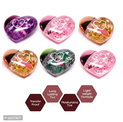 heart shape Lipgloss for girls lip balm korean lipgloss pink shiny lips waterproof l