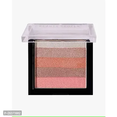 Highlighter for Face Makeup | Highlighter Makeup | Multi-Color Highlighter Palette | 5 Colours-thumb0