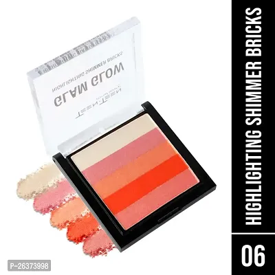 Highlighter for Face Makeup | Highlighter Makeup | Multi-Color Highlighter Palette | 5 Colours