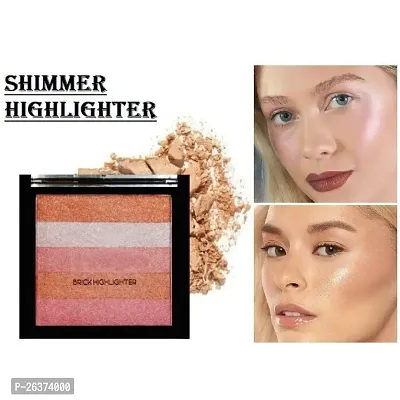 Highlighter for Face Makeup | Highlighter Makeup | Multi-Color Highlighter Palette | 5 Colours