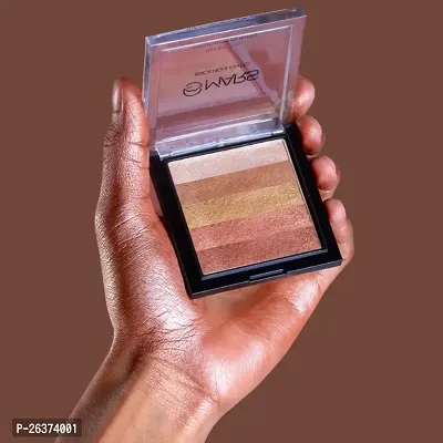 Highlighter for Face Makeup | Highlighter Makeup | Multi-Color Highlighter Palette | 5 Colours