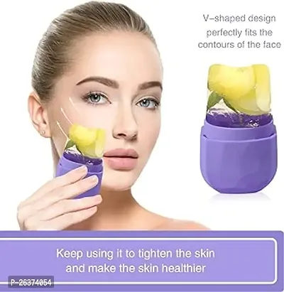 Ice Roller for Face, Puffy Eyes  Neck | Face Ice Roller for Face Massager | Silic-thumb0