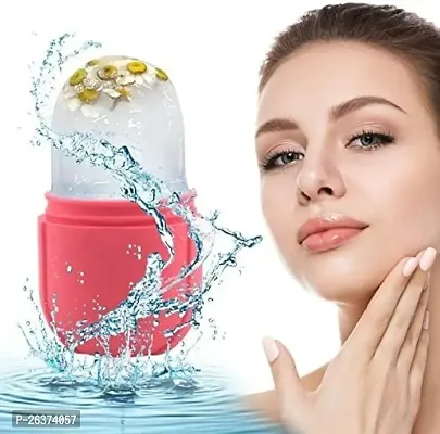 Ice Roller for Face, Puffy Eyes  Neck | Face Ice Roller for Face Massager | Silic