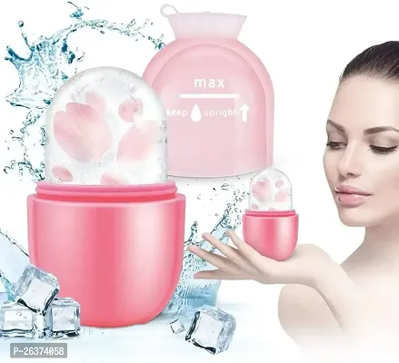 Ice Roller for Face, Puffy Eyes  Neck | Face Ice Roller for Face Massager | Silic-thumb0