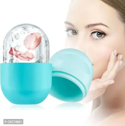 Ice Roller for Face, Puffy Eyes  Neck | Face Ice Roller for Face Massager | Silic-thumb0