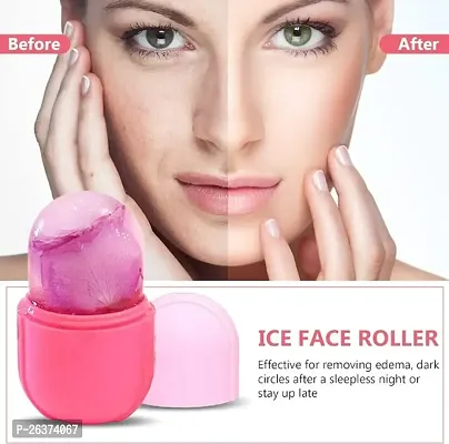 Ice Roller for Face, Puffy Eyes  Neck | Face Ice Roller for Face Massager | Silic