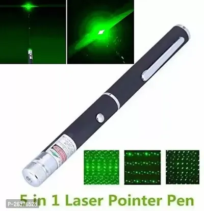 Laser Light USB Rechargeable Green Laser Pointer, 2000 Metres Laser Pointer High Power Pen, Cat Laser Toy, L