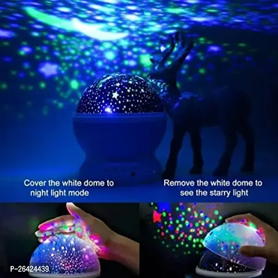 Projector Night Light lamp for Kids Bedroom Lights Stars Kid Room Sky Rotating Night Light Lamp Projector, Rotating Projector with Colors 360 Degree