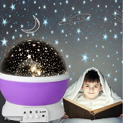 Projector Night Light lamp for Kids Bedroom Lights Stars Kid Room Sky Rotating Night Light Lamp Projector, Rotating Projector with Colors 360 Degree