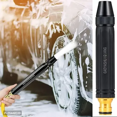 High Pressure Water Spray Gun Car Wash Floor Cleaning | Portable High Pressure Washing Water Gun,Direct Spray Gun, New Direct Spray Car Wash Water Gun, Car Wash Garden Watering Tool Multicolor