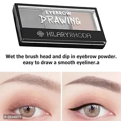 3 Colors Eyebrow palette LONG LASTING AND Waterproof