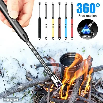 Flexible Neck Arc Lighter for Kitchen Use | Rechargeable Electric Candle Lighter