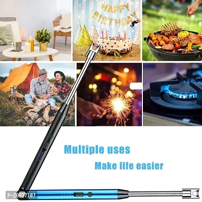 Flexible Neck Arc Lighter for Kitchen Use | Rechargeable Electric Candle Lighter