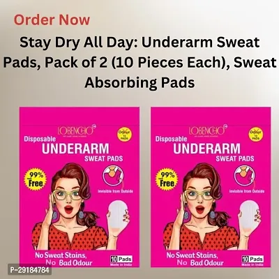 Stay Fresh, Stay C, Sweat Absorbing Pads