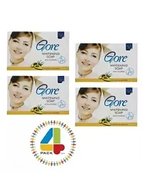 Goree Body Soap Bar with Lycopene, Avocado  Aloe Vera Pack Of 4-thumb1