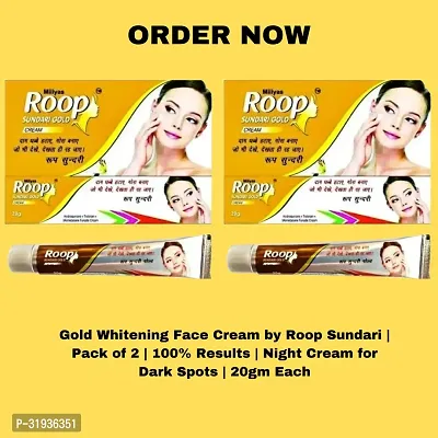 Roop Sundari Whitening Gold Cream Pack Of 2