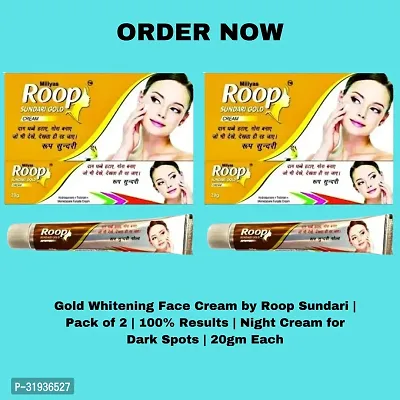 Roop Sundari Gold Whitening Cream Pack Of 2-thumb0