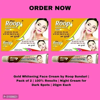 Roop Sundari Gold Whitening Cream Pack Of 2-thumb0