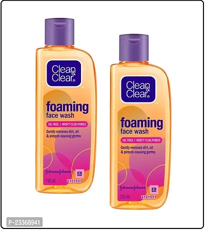 Clean And Clear Foaming Face Wash Pack of 2-thumb0