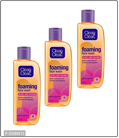 Clean and Clear Foaming Face Wash Pack Of 3