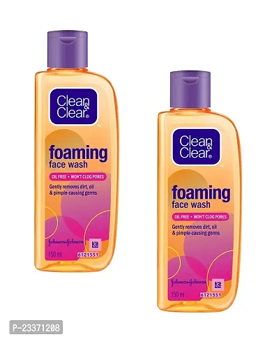 Clean And Clear Foaming Face Wash Pack Of 2-thumb0