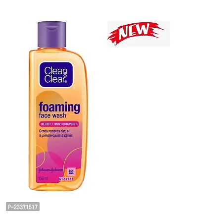 Clean And Clear Foaming Face Wash Pack Of 1-thumb0