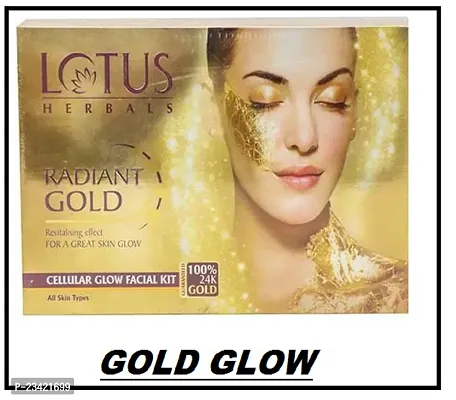 RADIANT GOLD GLOW FACIAL KIT P 1