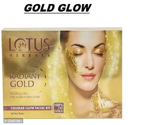 RADIANT GOLD GLOW FACIAL KIT P 1