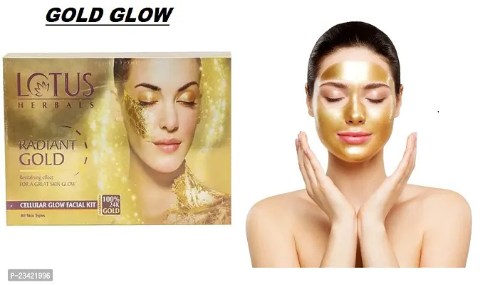 RADIANT GOLD GLOW FACIAL KIT P 1