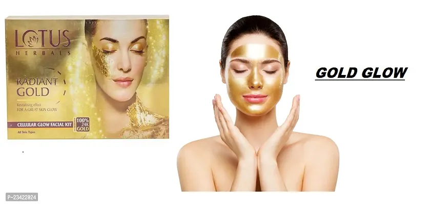 RADIANT GOLD GLOW FACIAL KIT P 1