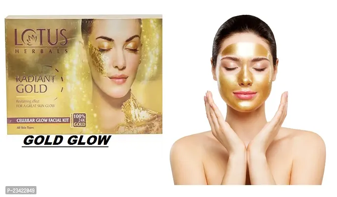 RADIANT GOLD GLOW FACIAL KIT P 1