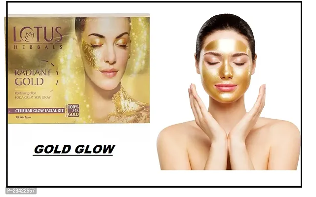 RADIANT GOLD GLOW FACIAL KIT P 1