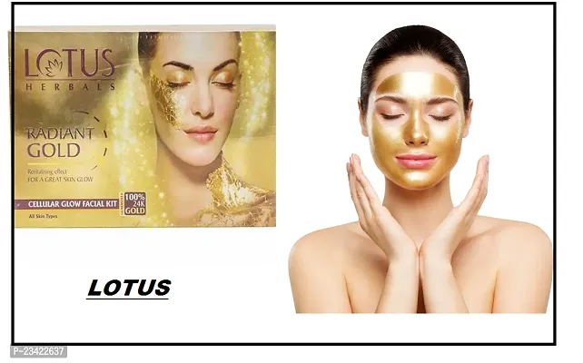 RADIANT GOLD GLOW FACIAL KIT P 1