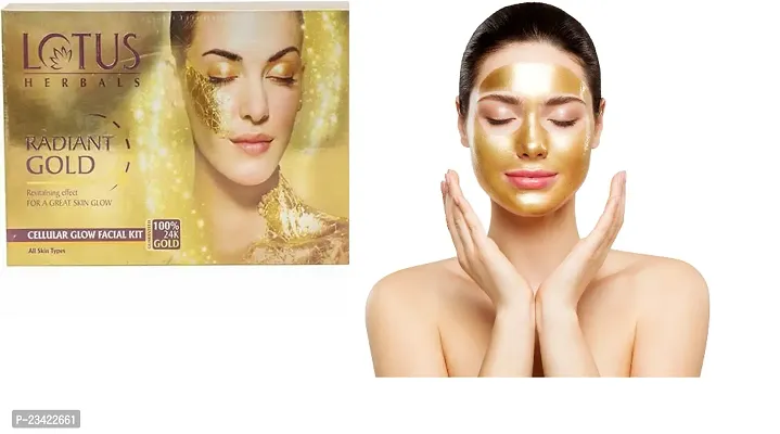 RADIANT GOLD GLOW FACIAL KIT P 1