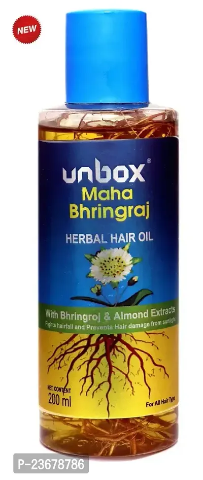 unbox maha bhrigraj hair oil p 1