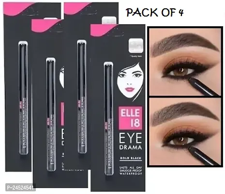 NEW ELLE 18 EYE DRAMA KAJAL PACK OF 4