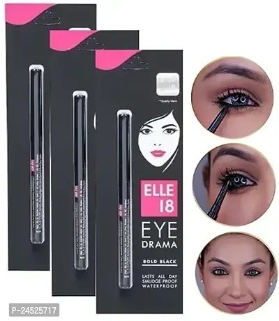 [B]NEW ELLE 18 EYE DRAMA KAJAL PACK OF 3-thumb0