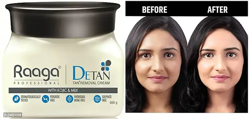 New raga DETAN tan removal cream pack of 1-thumb0