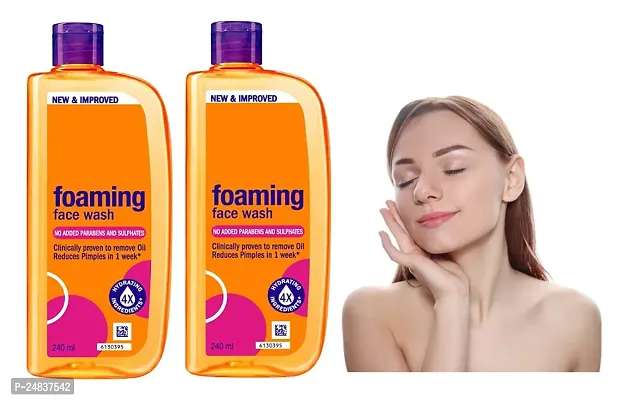 ....cc foaming face wash pack of 2