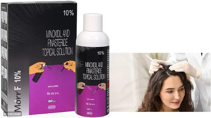 NEW MORR F 10% HAIR SOLUTION PACK OF 1-thumb0