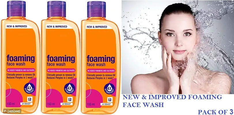 NEW FOAMING FACE WASH PACK OF 3-thumb0